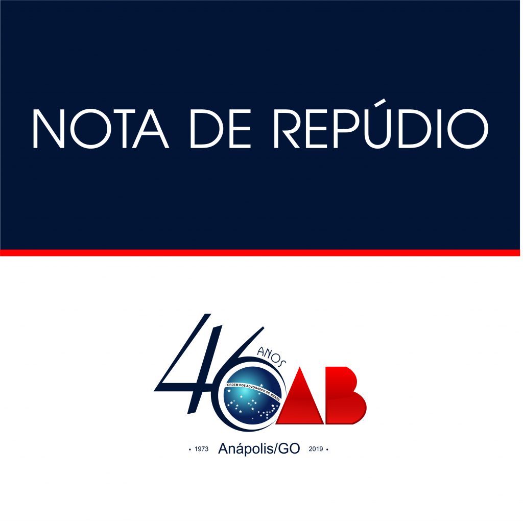 NOTA DE REPÚDIO