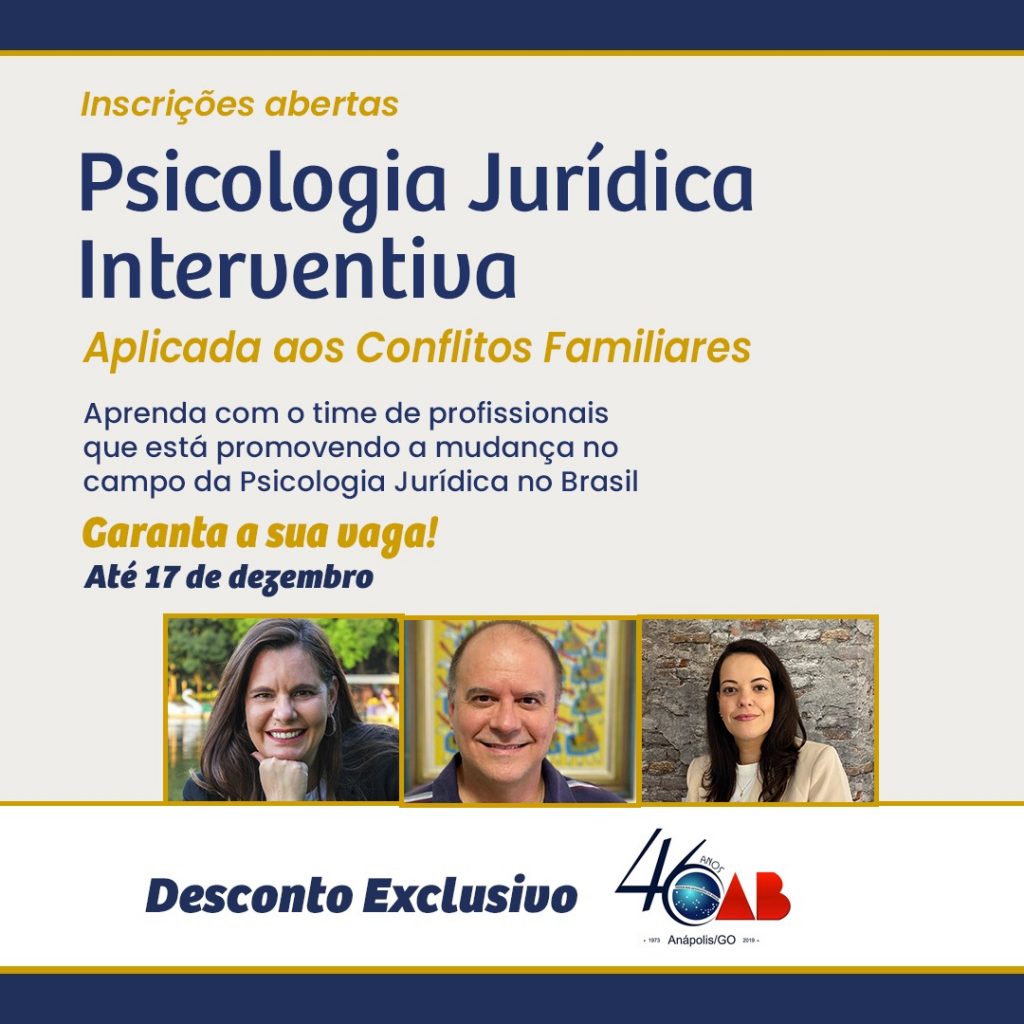 Curso Psicologia Jurídica Interventiva