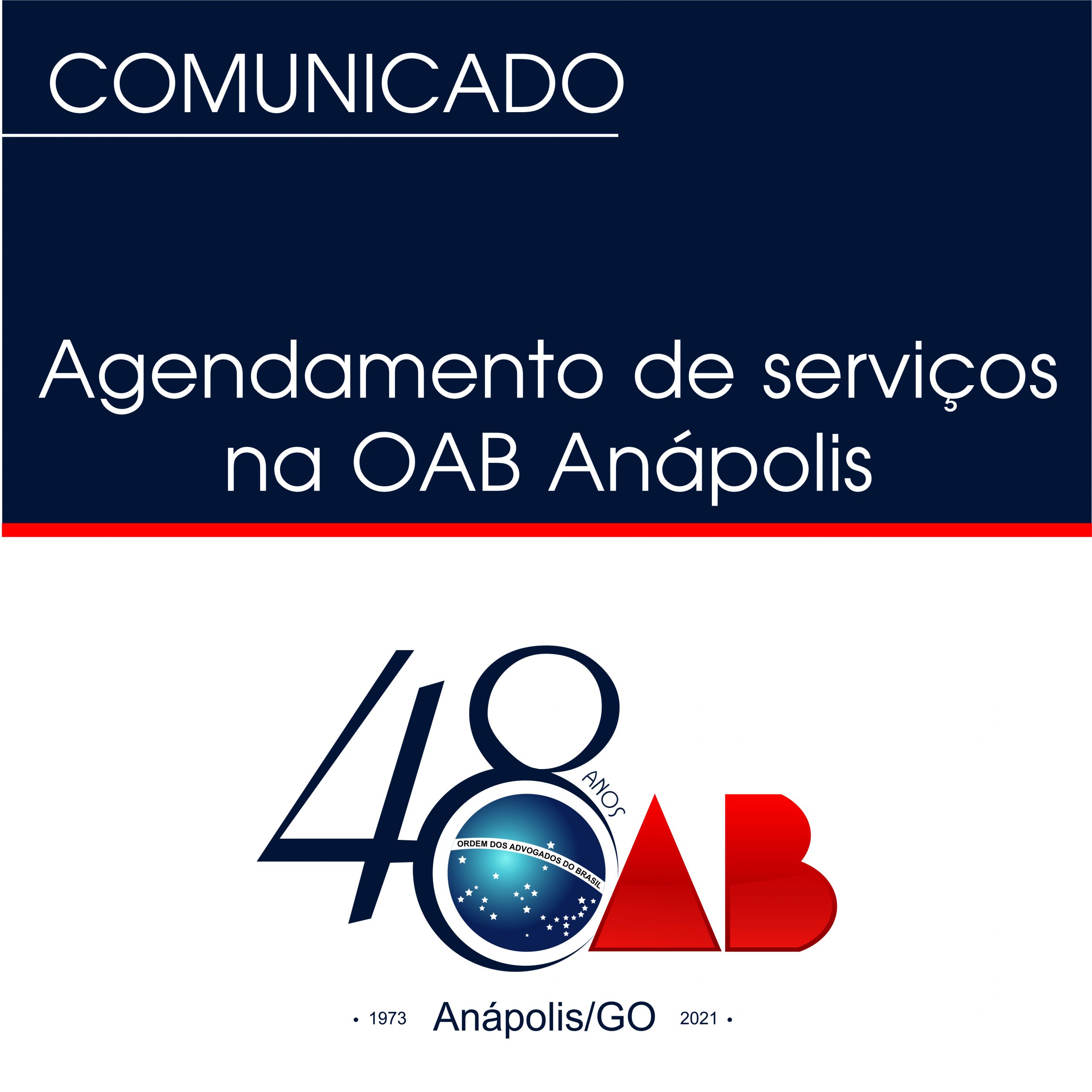 Agendamento de serviços na OAB Anápolis