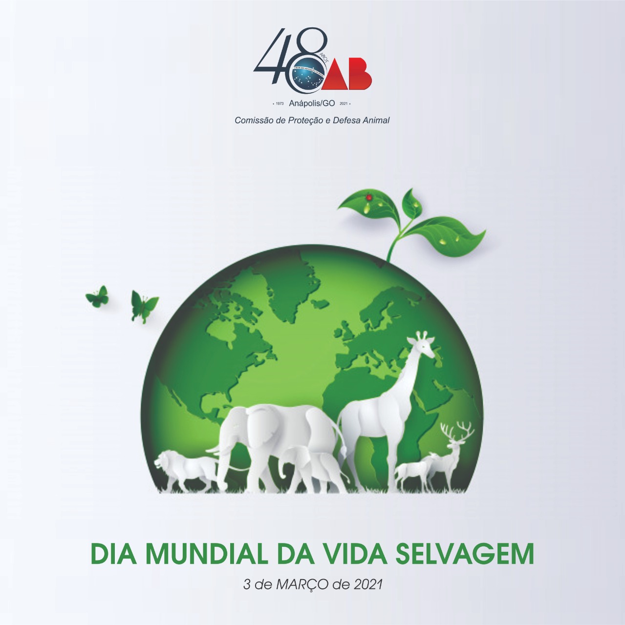 Dia Mundial da Vida Selvagem (03/03/2021)