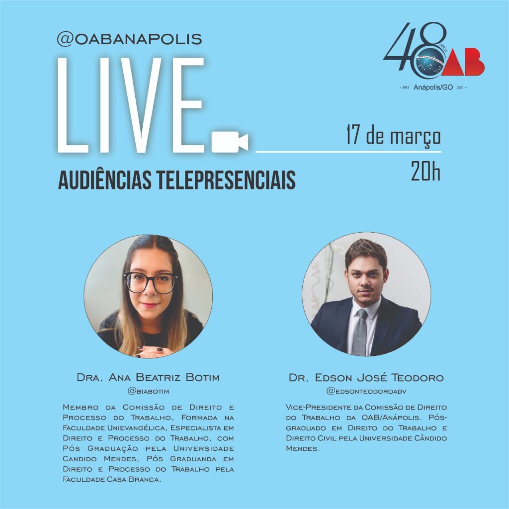 Live – Audiências telepresenciais