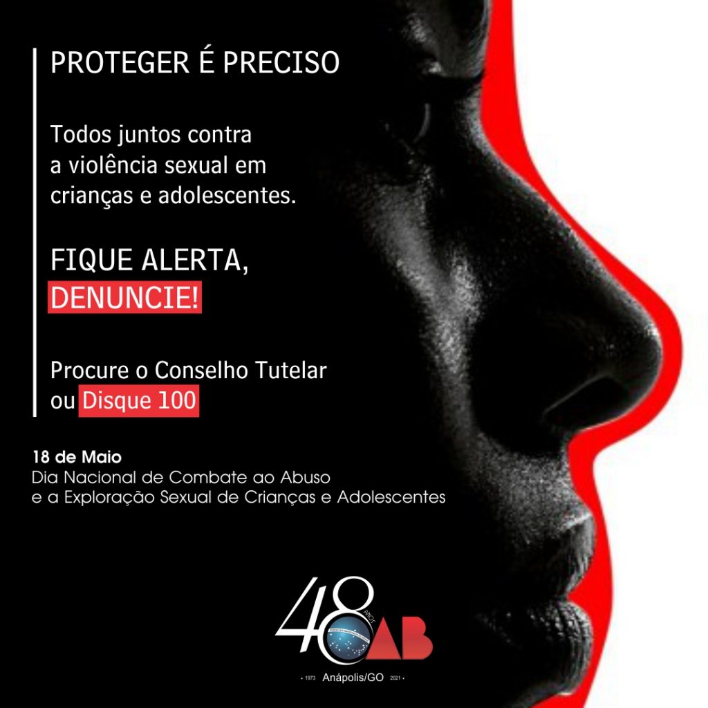 Dia Nacional do Combate ao Abuso e Exploração Sexual de Crianças e Adolescentes