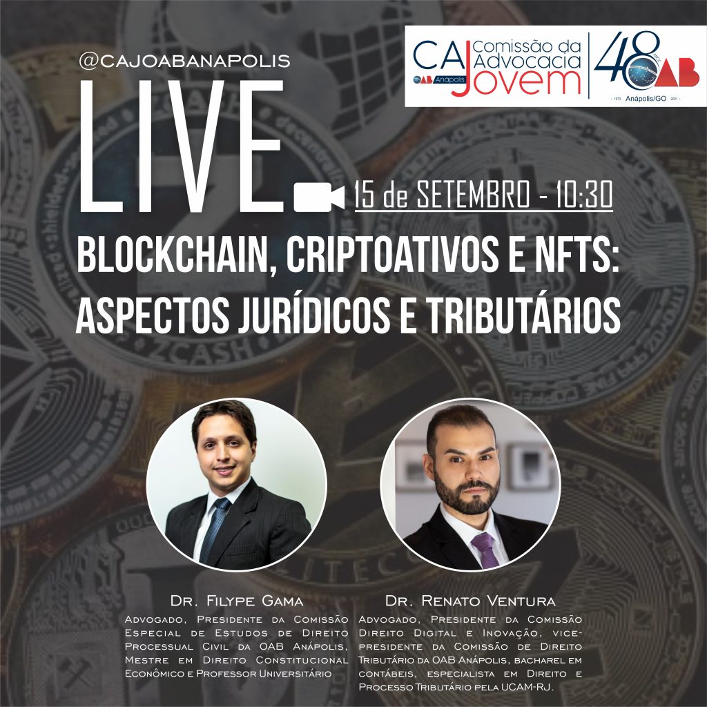 BLOCKCHAIN, CRIPTOATIVOS E NFTS: ASPECTOS JURÍDICOS E TRIBUTÁRIOS