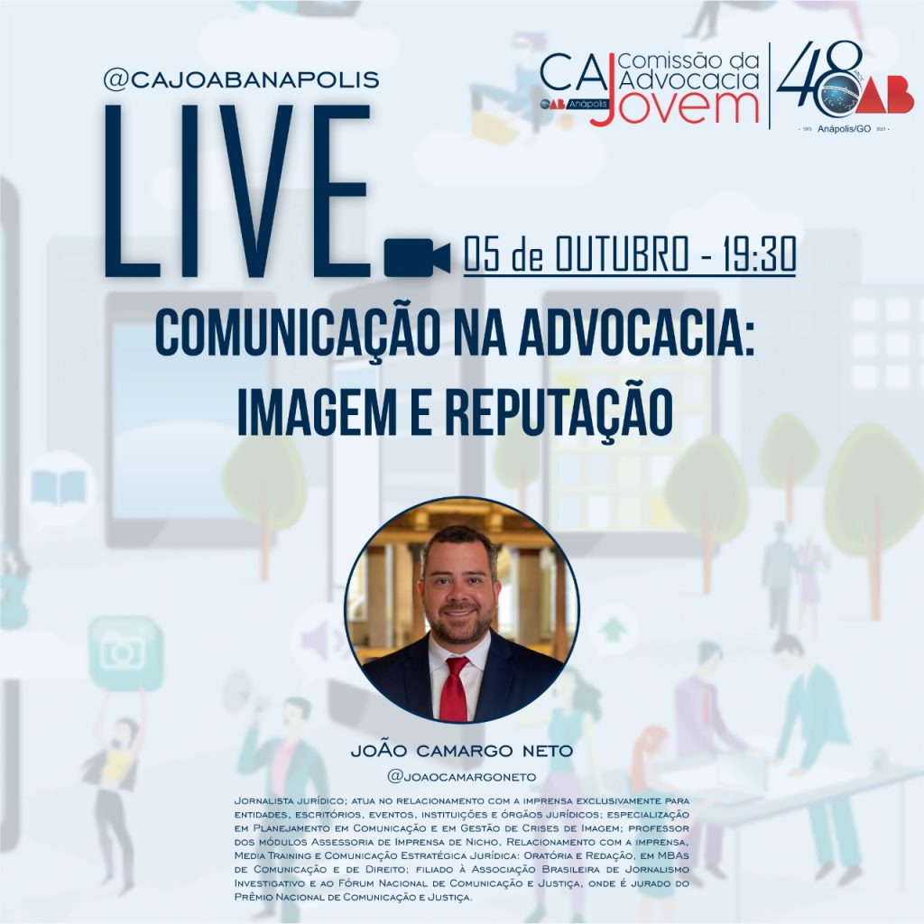 Live – Comunicação na Advocacia: Imagem e Reputação
