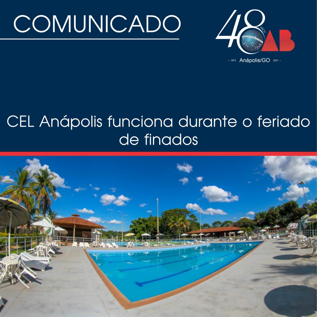 CEL Anápolis funciona durante o feriado de finados