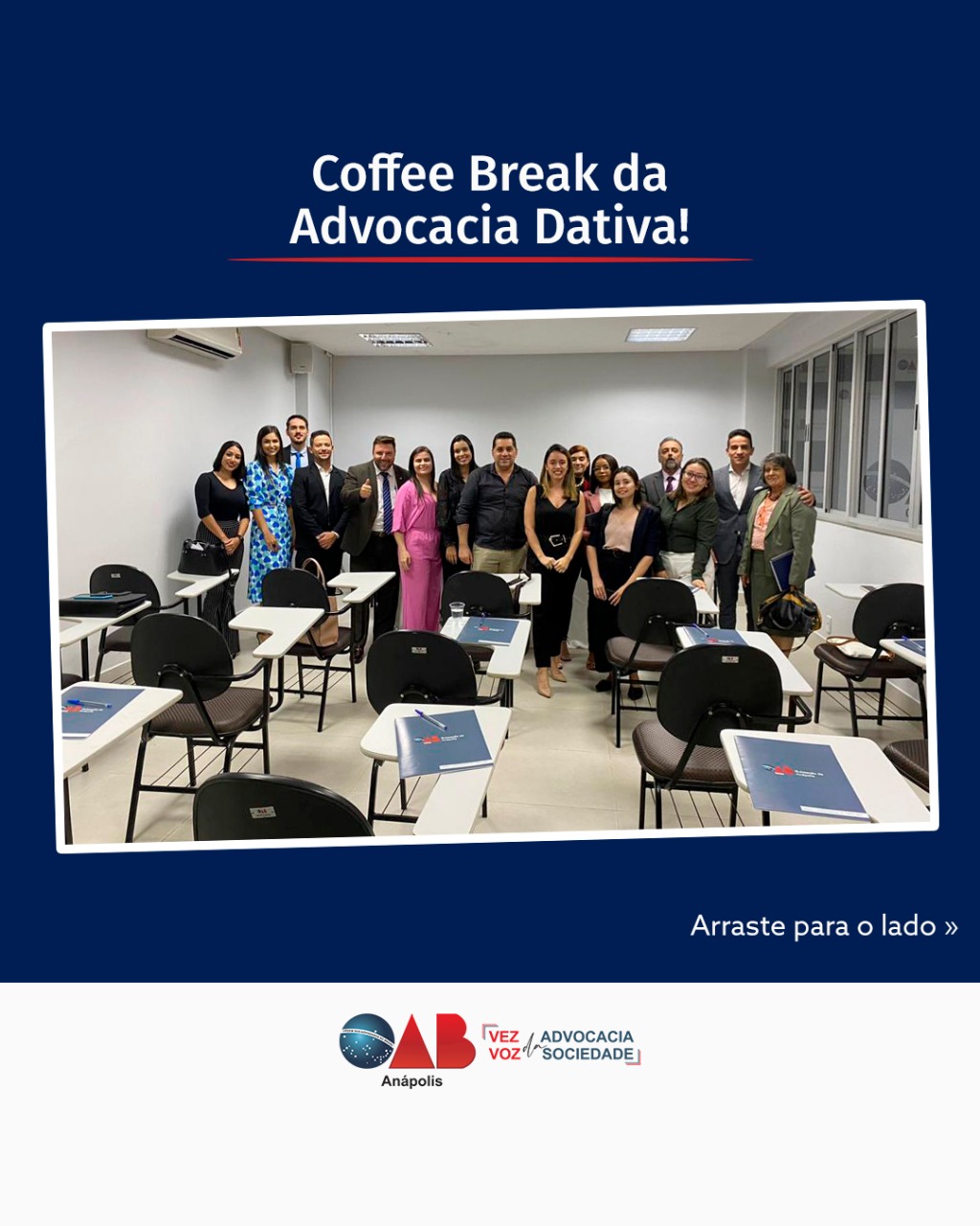 CAJ realiza um Coffee Break da Advocacia Dativa
