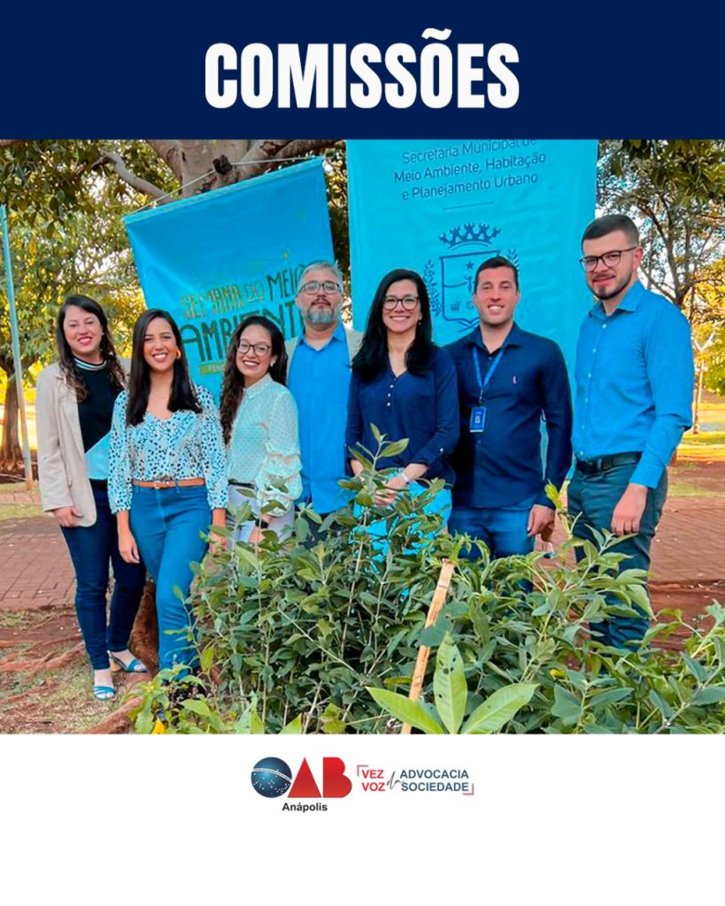 OAB Anápolis participa da semana do Meio Ambiente em parceria com a Secretaria Municipal