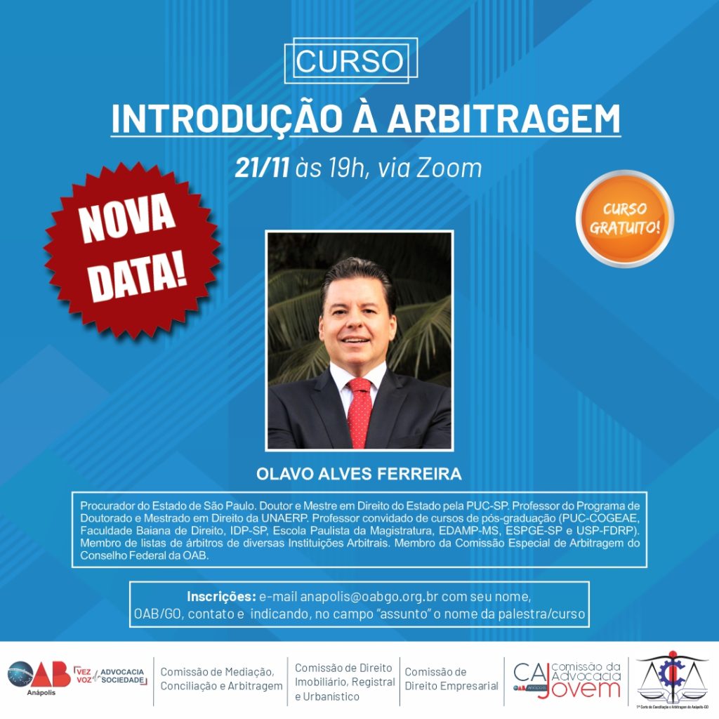 Curso de Introdução à Arbitragem