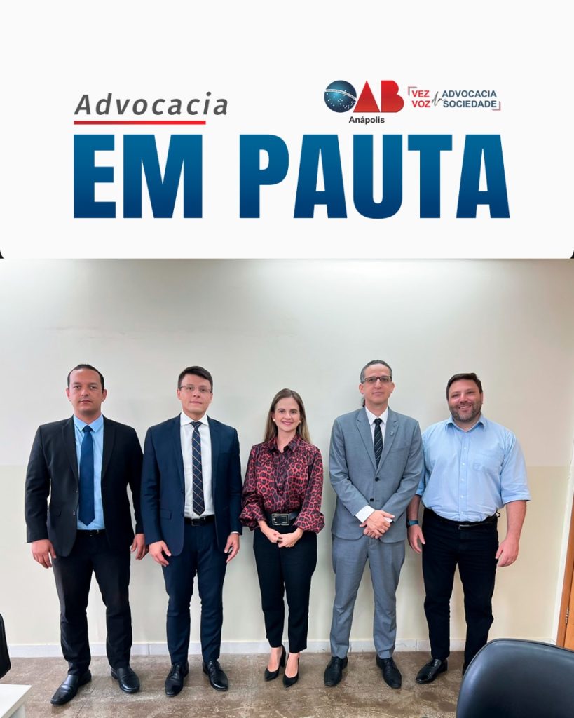 OAB Anápolis realiza visita de boas-vindas à Magistrada da 4ª Vara Criminal