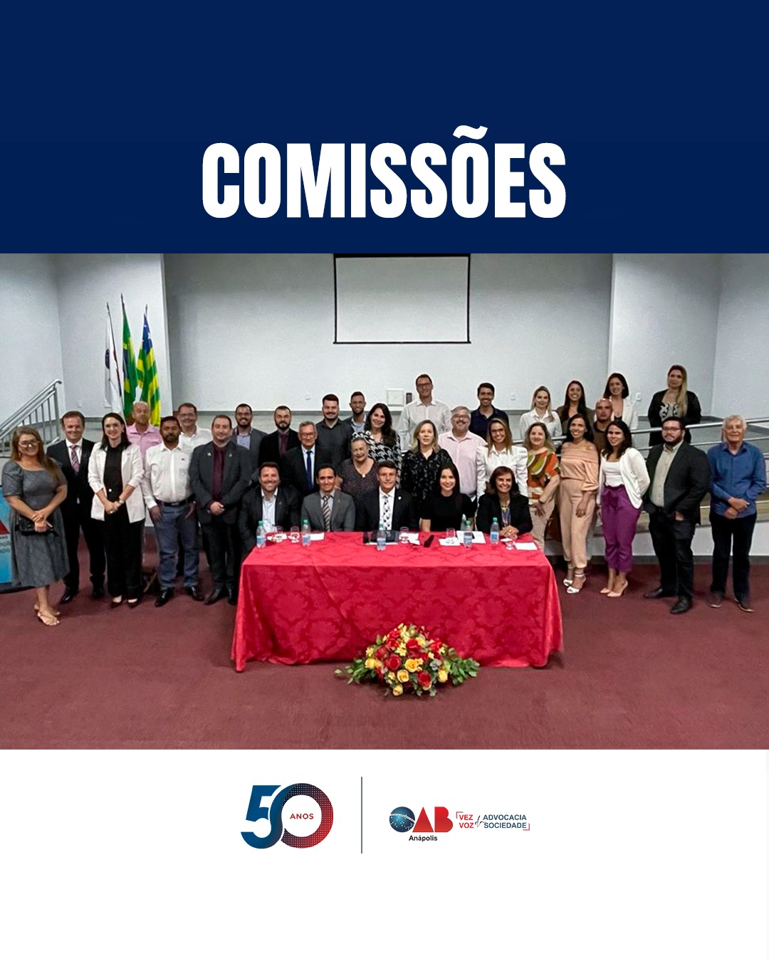 OAB Anápolis realiza a primeira Reunião de Presidentes de Comissões de 2023