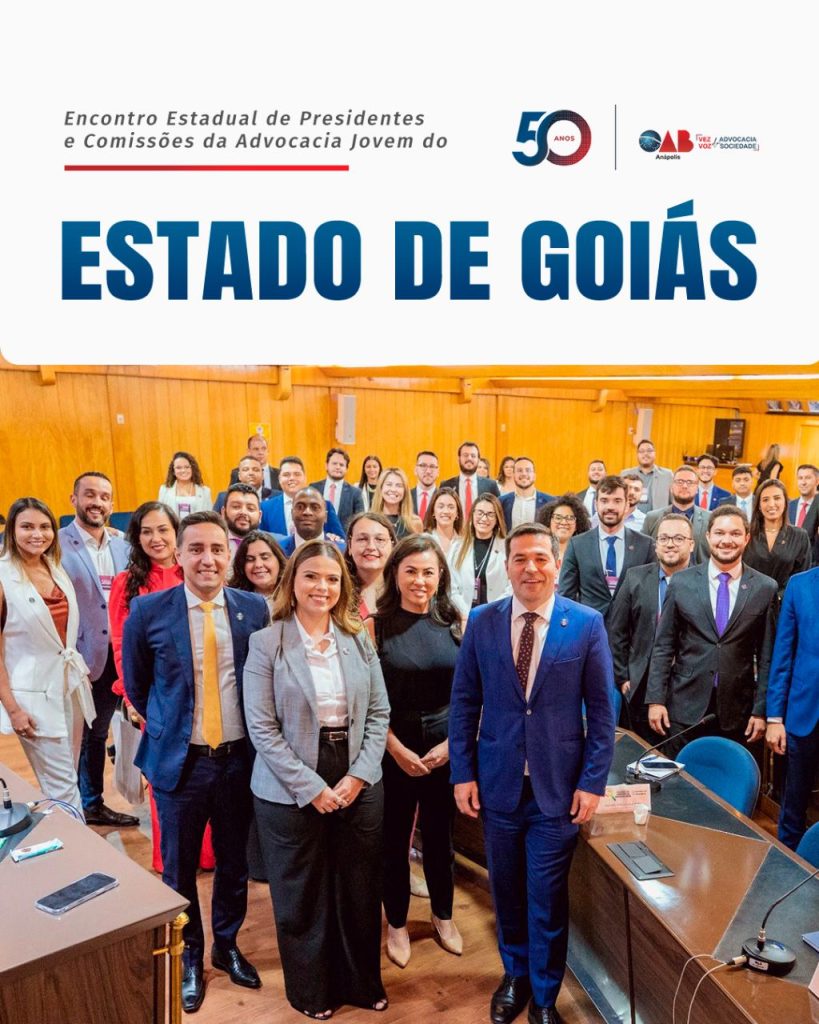 OAB Anápolis presente no Encontro Estadual de Presidentes da CAJ