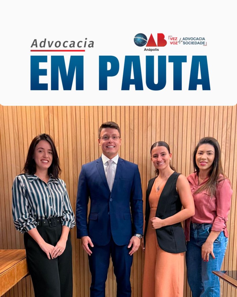OAB Anápolis recebe Delegada da OAB Goianápolis