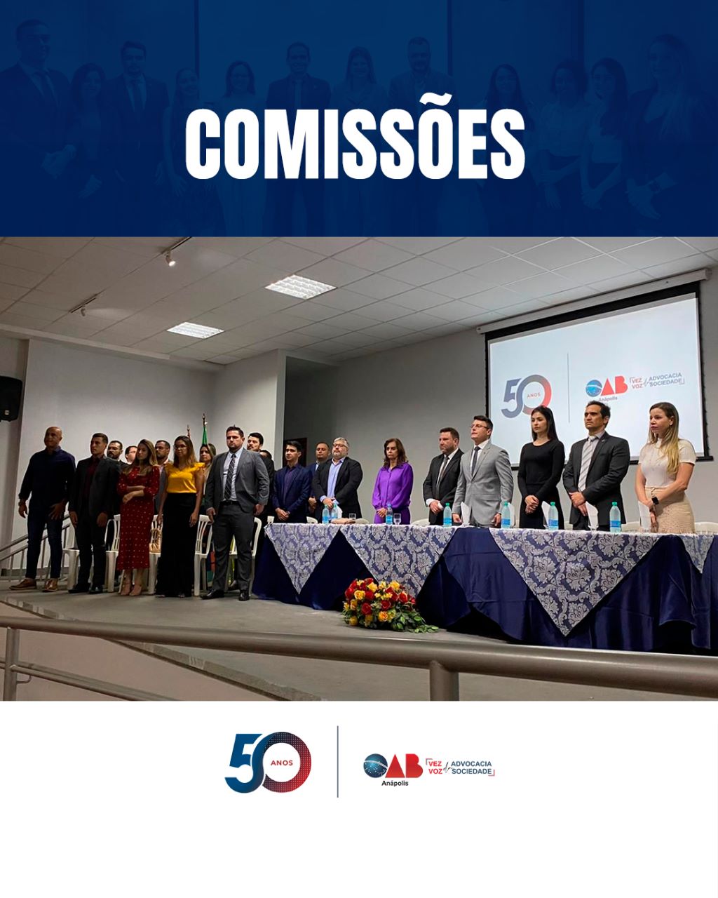 OAB Anápolis empossa 37 membros de comissões