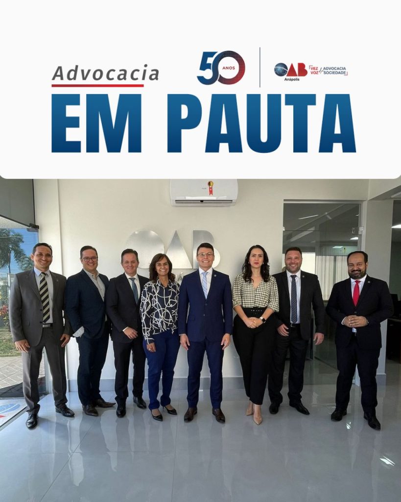 OAB Anápolis recebe Conselheiros Seccioais da OAB/GO