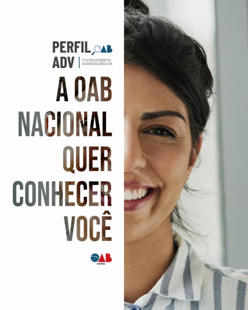 OAB PUBLICA QUESTIONÁRIO DO PRIMEIRO ESTUDO DEMOGRÁFICO DA ADVOCACIA BRASILEIRA; SAIBA COMO RESPONDER