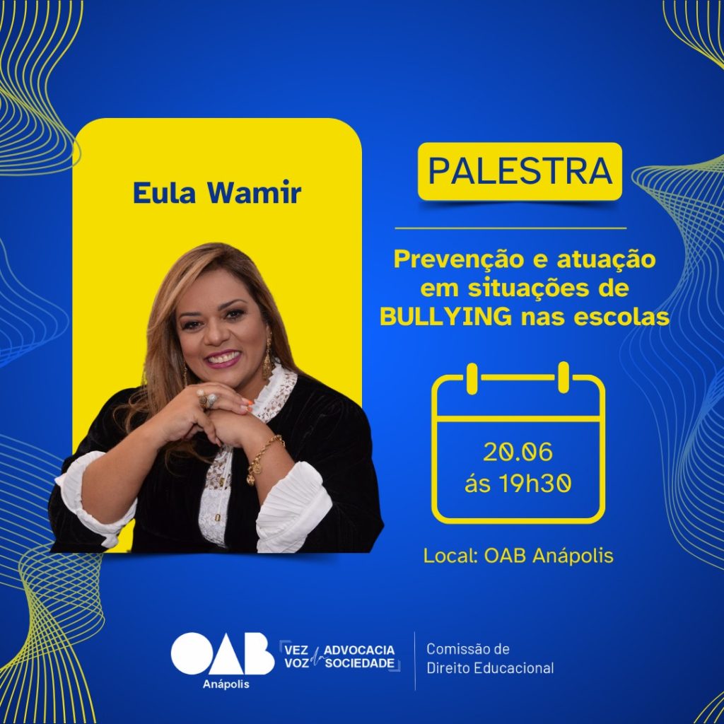 Palestra – Prevenção e Atuação em situações de Bullying nas Escolas