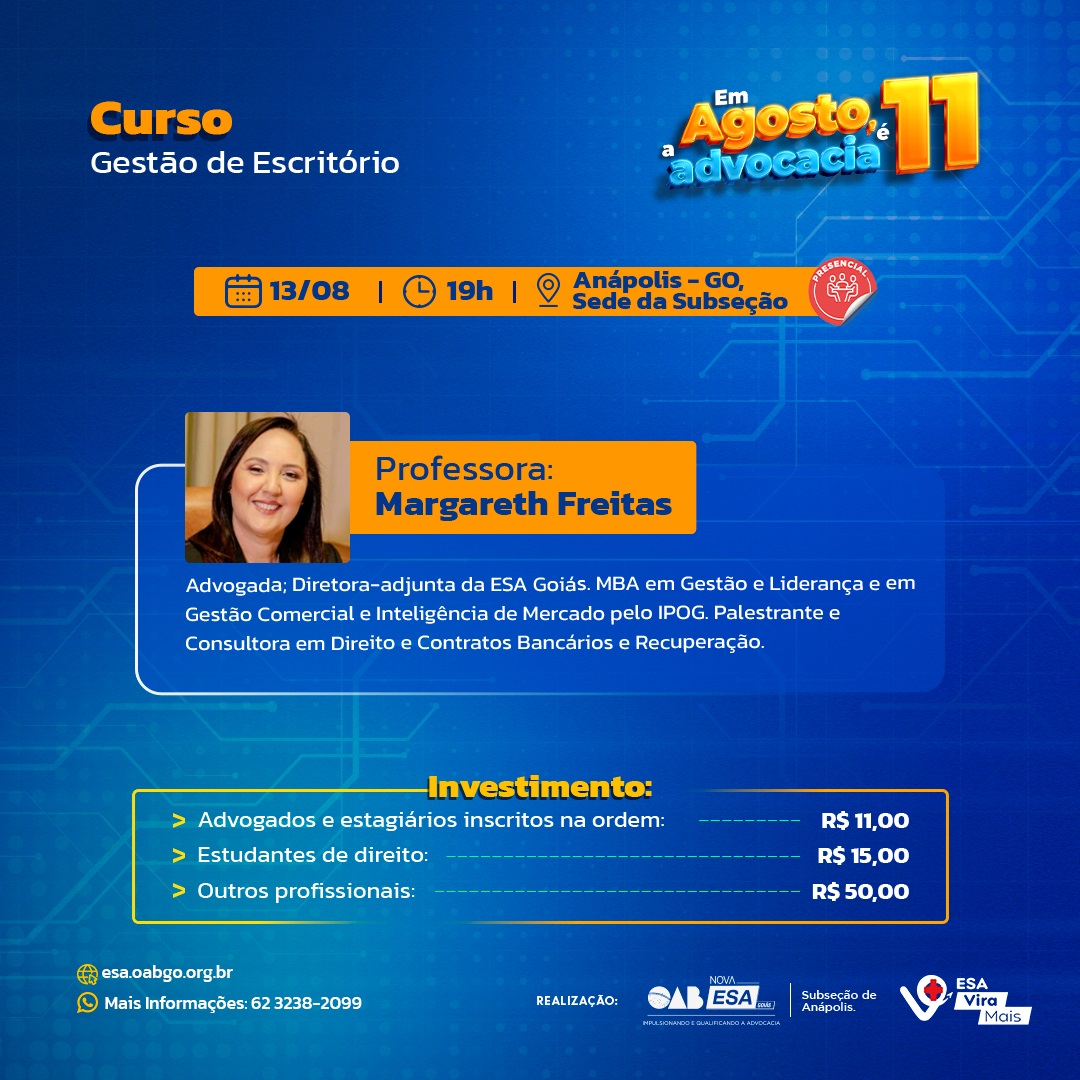 Curso Gestão de Escritório