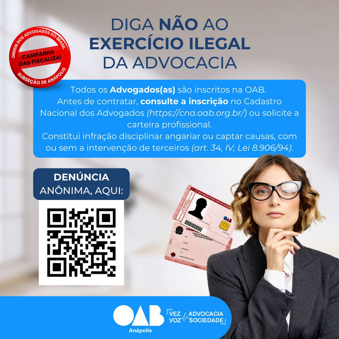 Lançamento da Campanha OAB Fiscaliza