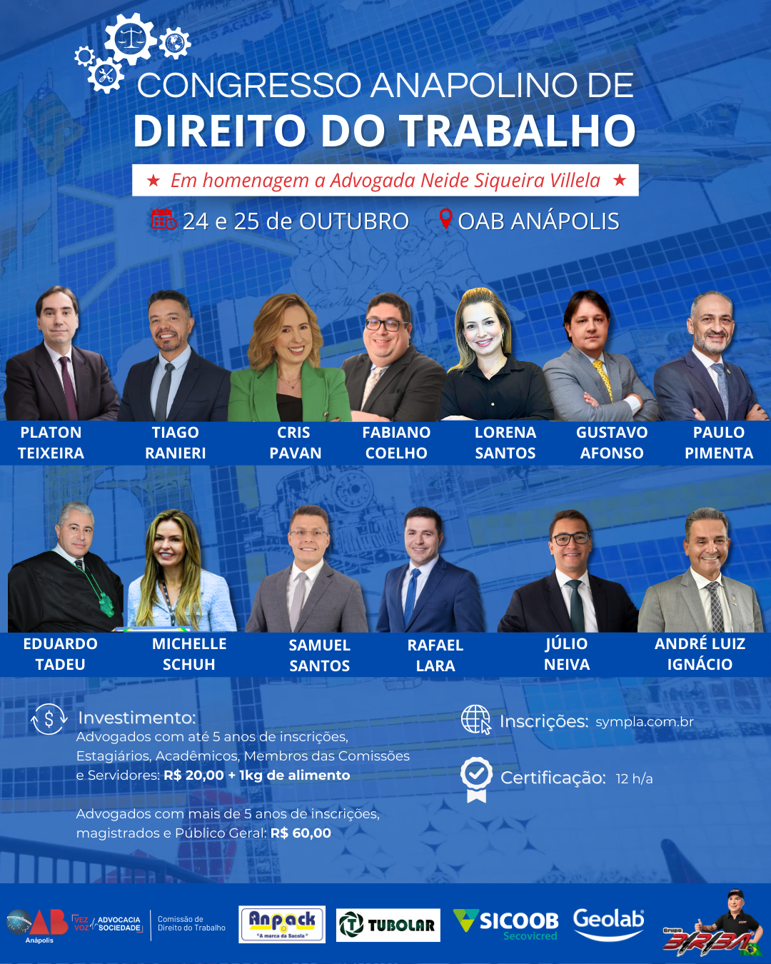 Congresso Anapolino de Direito do Trabalho