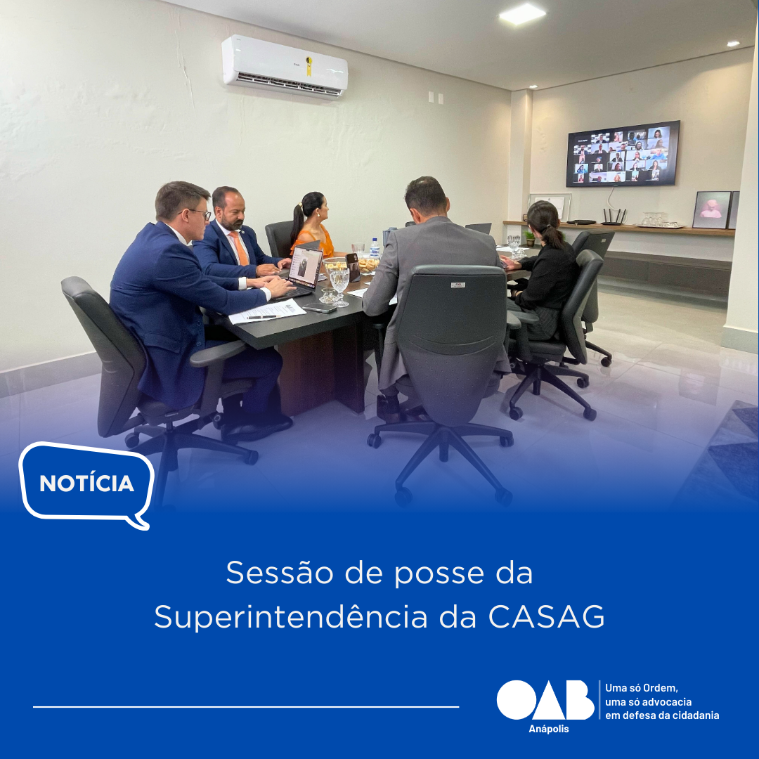 POSSE DO NOVO SUPERINTENDENTE DA CASAG