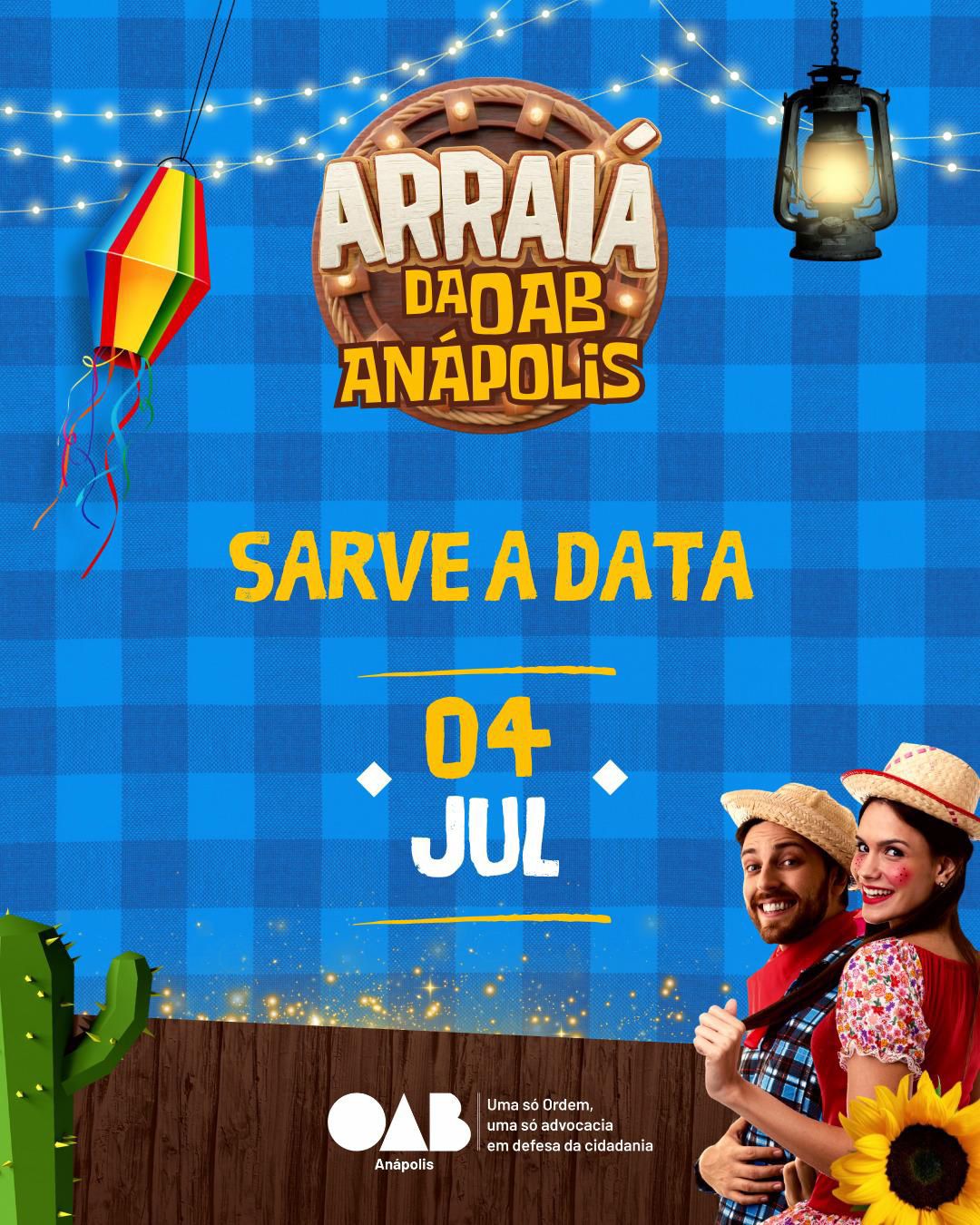 🎊🌽 VEM PRO ARRAIÁ DA ADVOCACIA! 🌽🎊