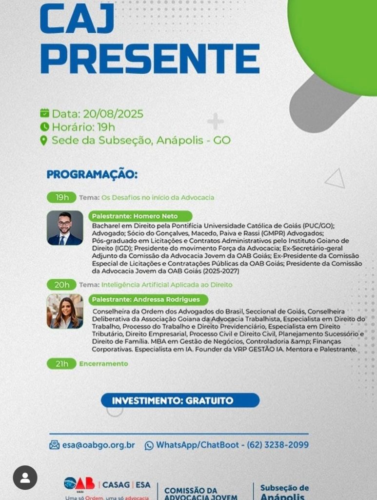 CAJ PRESENTE