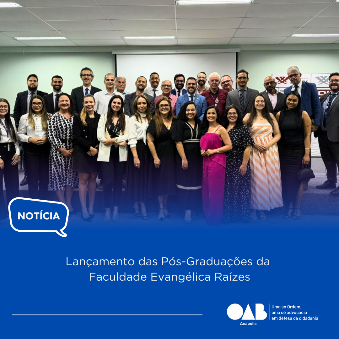 Lançamento das Pós-Graduações da Faculdade Evangélica Raízes