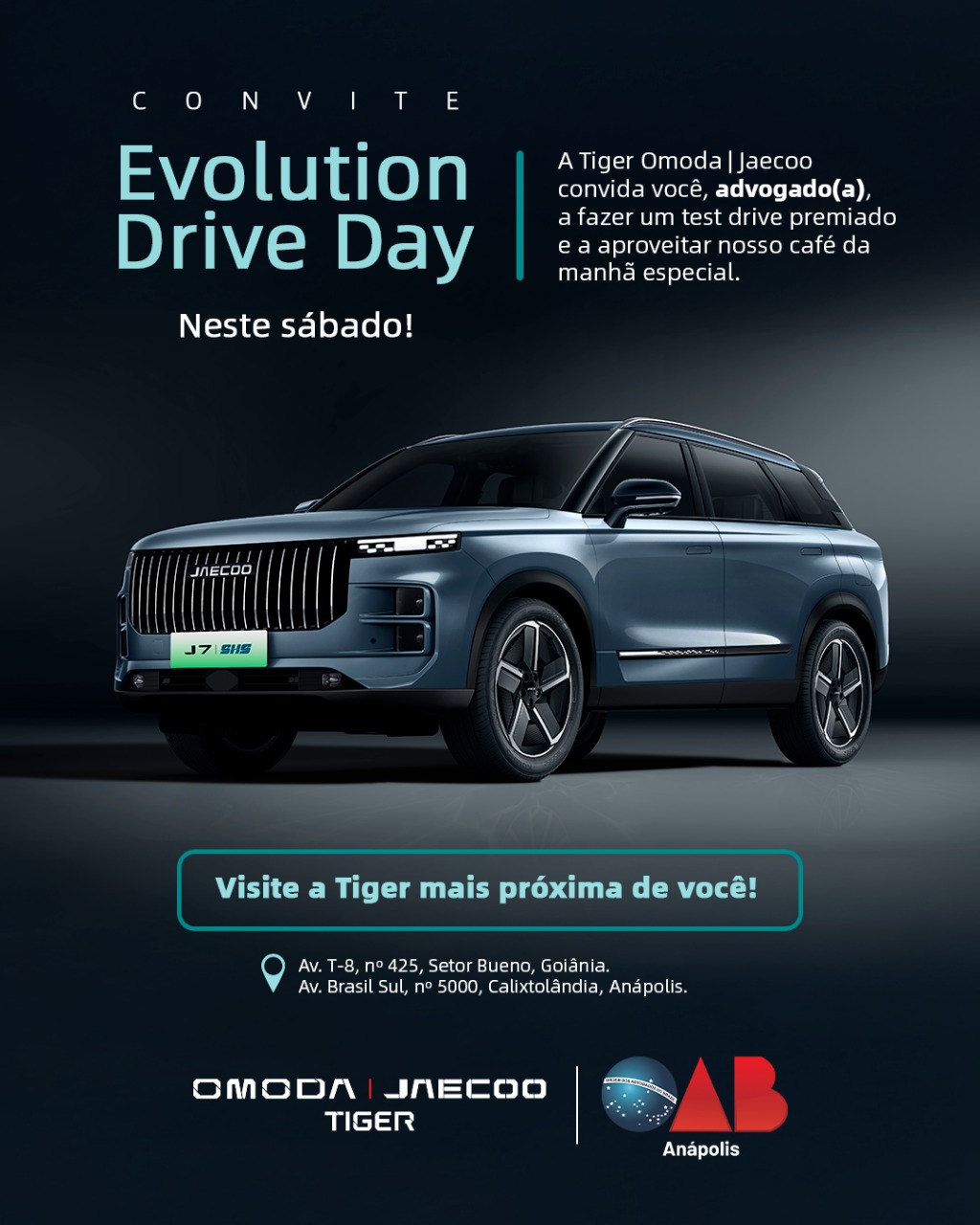 Café da Manhã – Você é nosso convidado para o Evolution Drive Day!