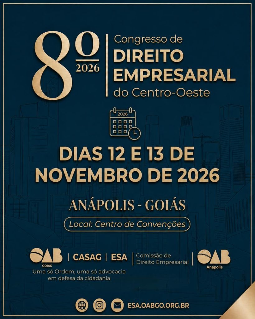 8º Congresso de Direito Empresarial do Centro-Oeste
